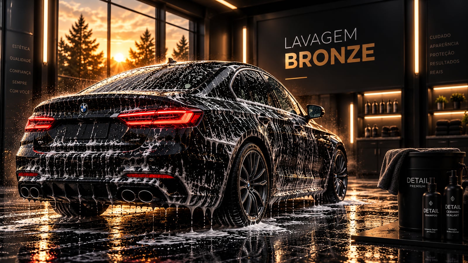Lavagem Bronze